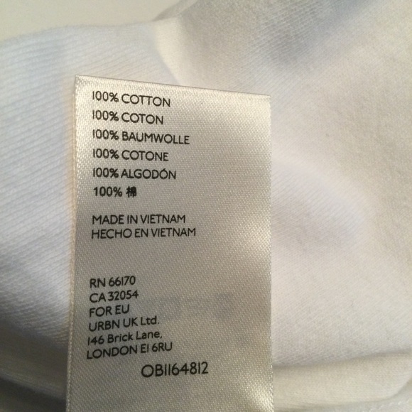 Free People We The Free White Peony Long Sleeved Tee Shirt Size Extra Small - Picture 12 of 16